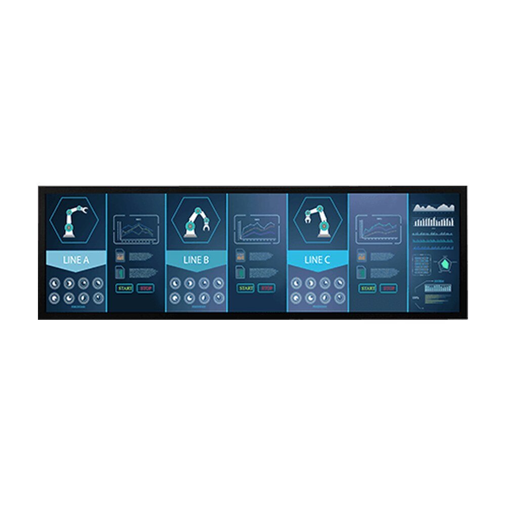 Winmate W38L100-CHA1 37" Bar Type Chassis Display