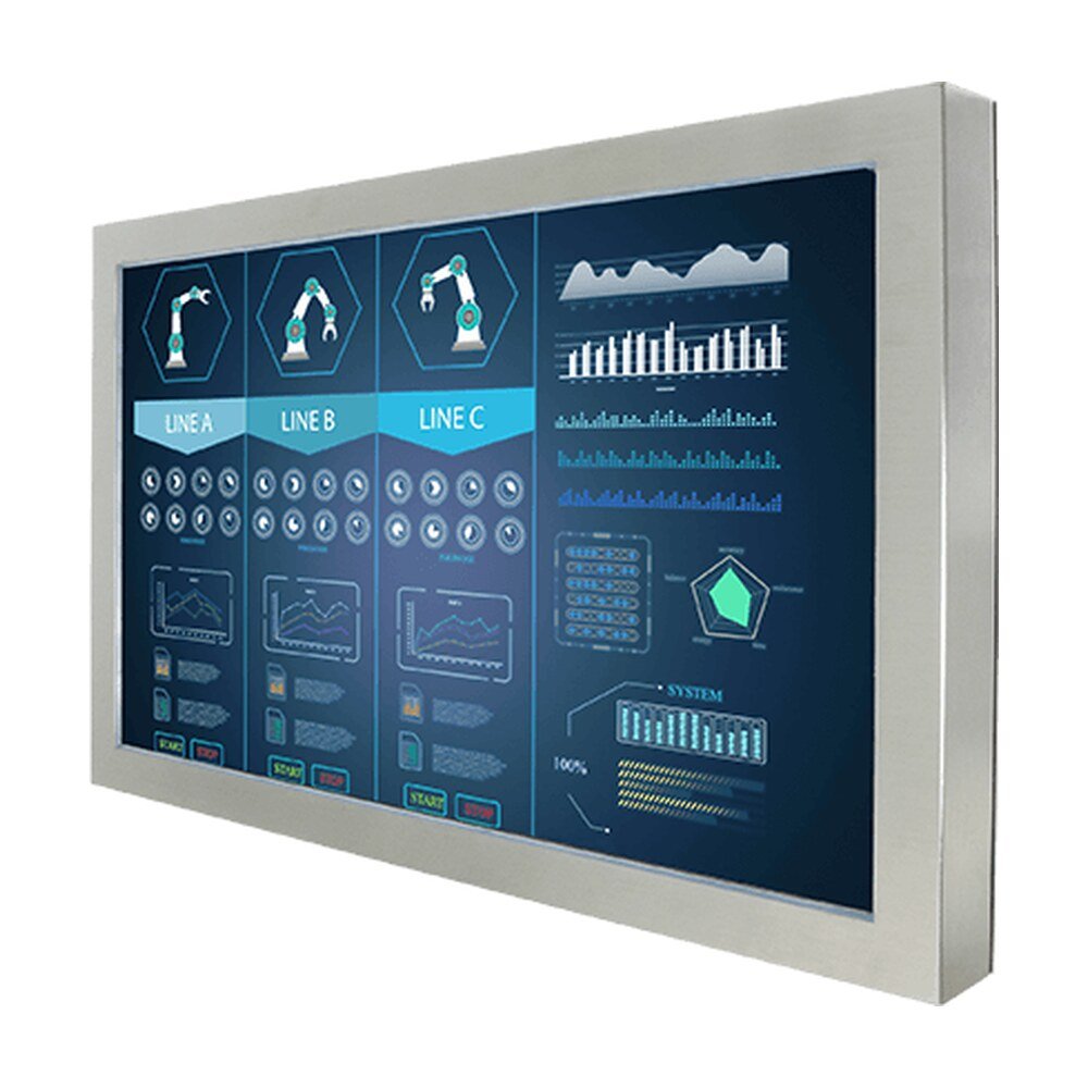 Winmate W42L300-65A3 42" IP65 Stainless Chassis Display