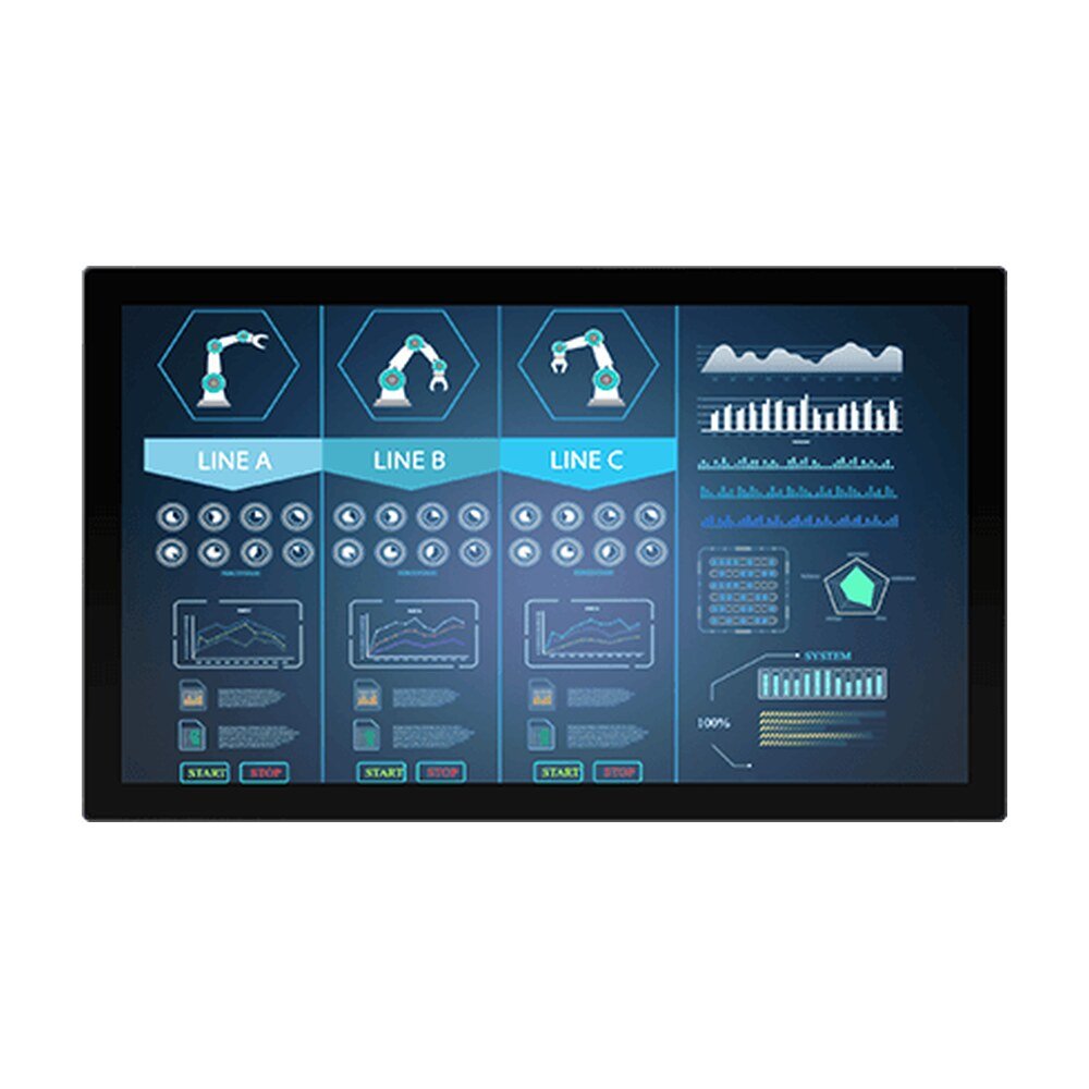 Winmate W43L100-PCA1OD 43" PCAP Touch Chassis Display