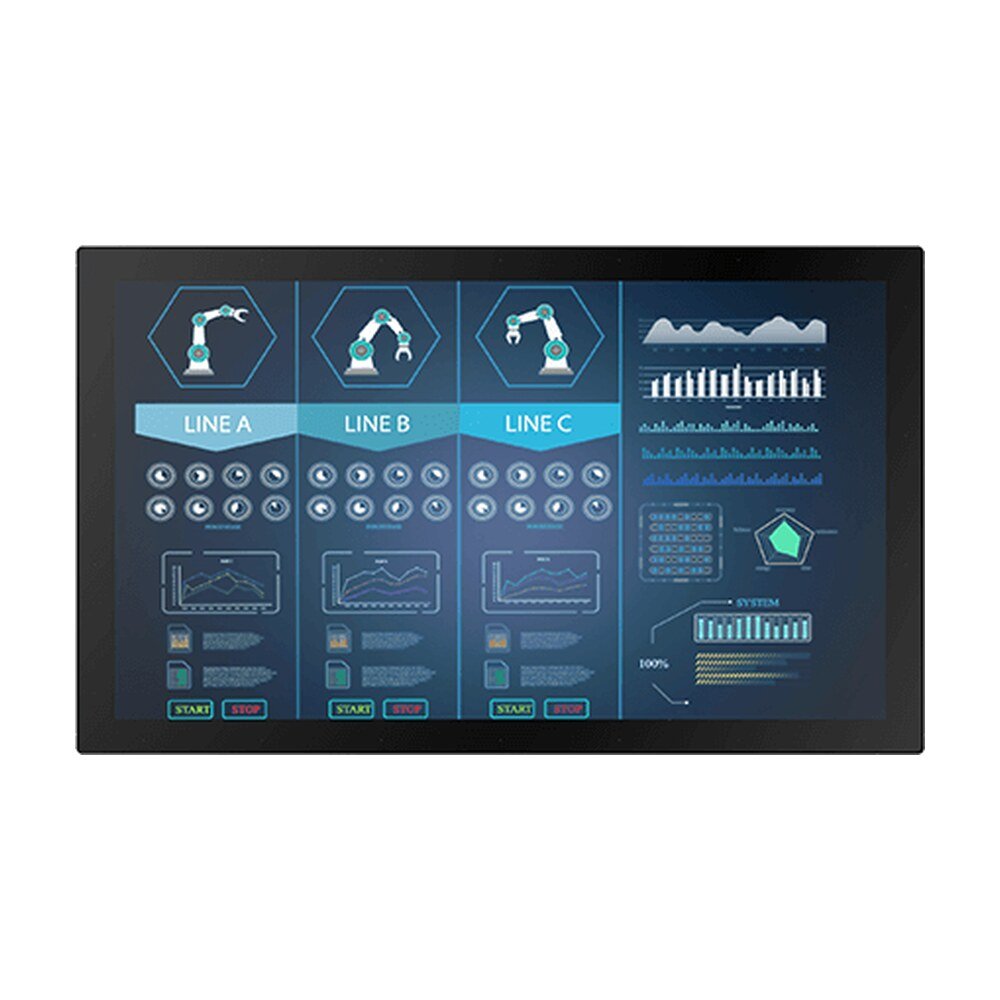 Winmate W43L100-PCA3 43" Multi-Touch Chassis Display