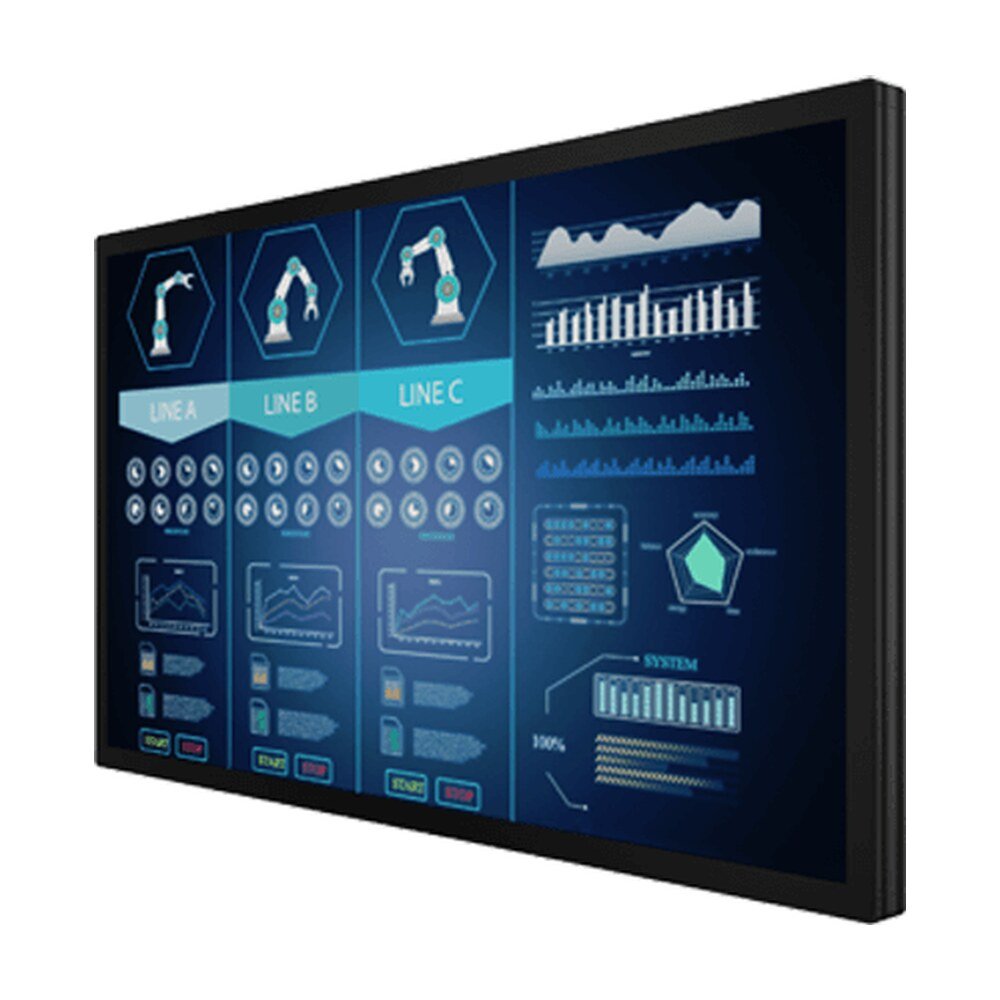 Winmate W55L100-PCA3OD 55" PCAP Touch Chassis Display