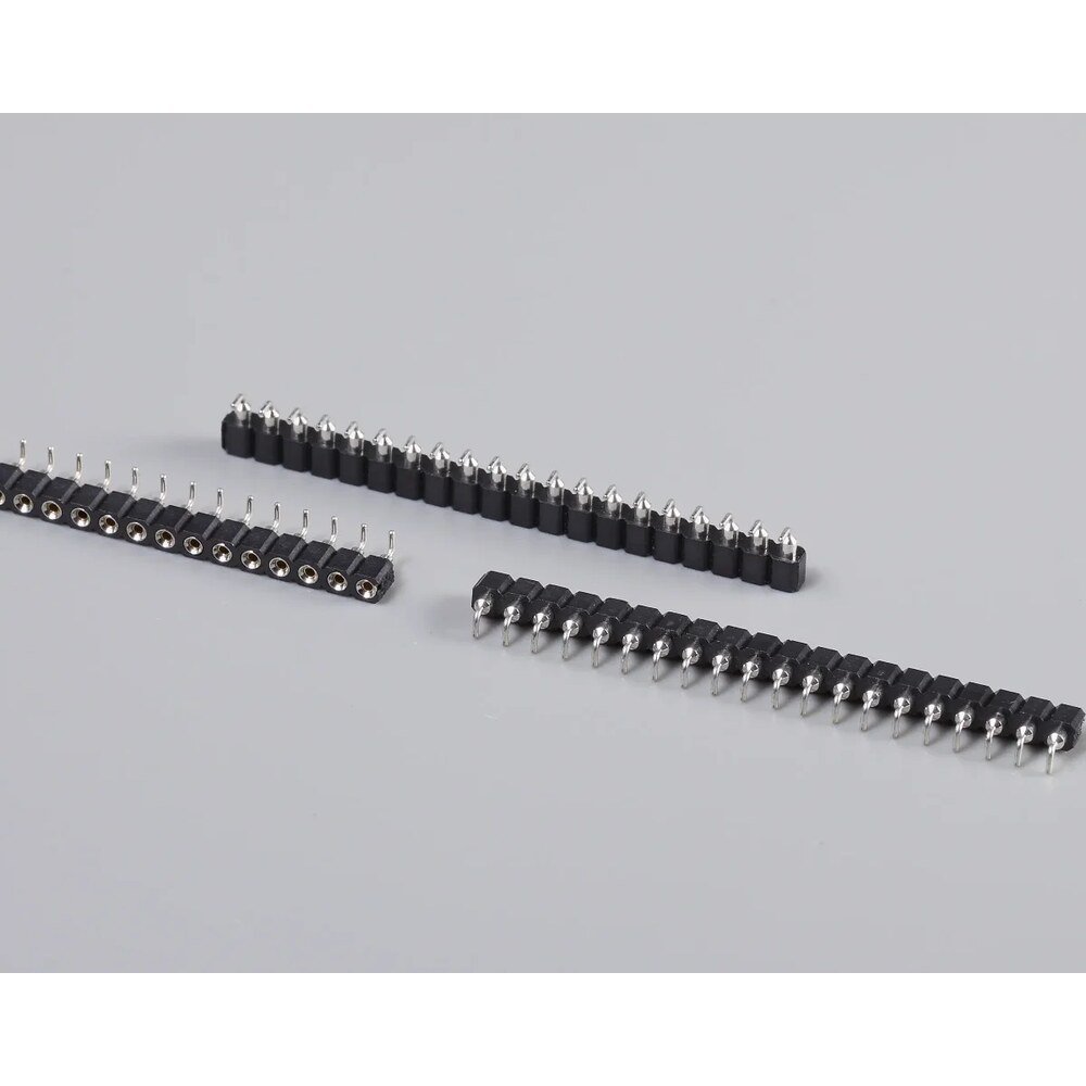 MR-C0107 Series - 2.54mm SIP Socket Machined Pin H=3.0mm