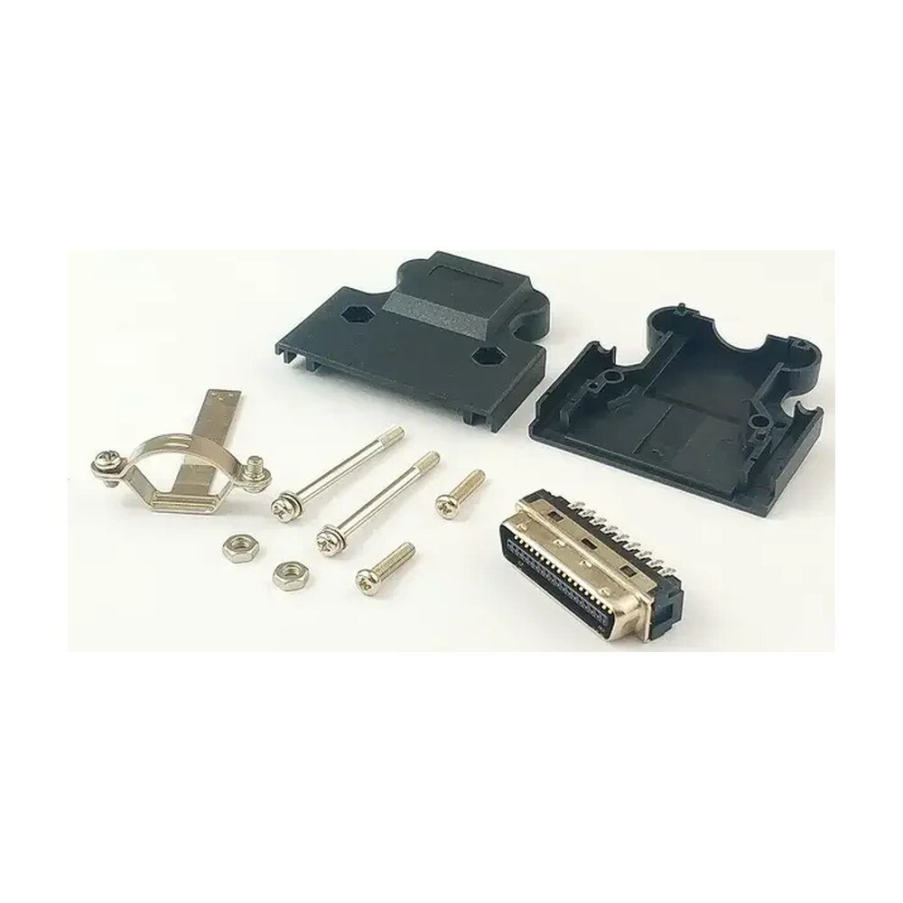 MR-C0500 Series - 1.27mm SCSI-II Centronic Solder (Plastic Hood)
