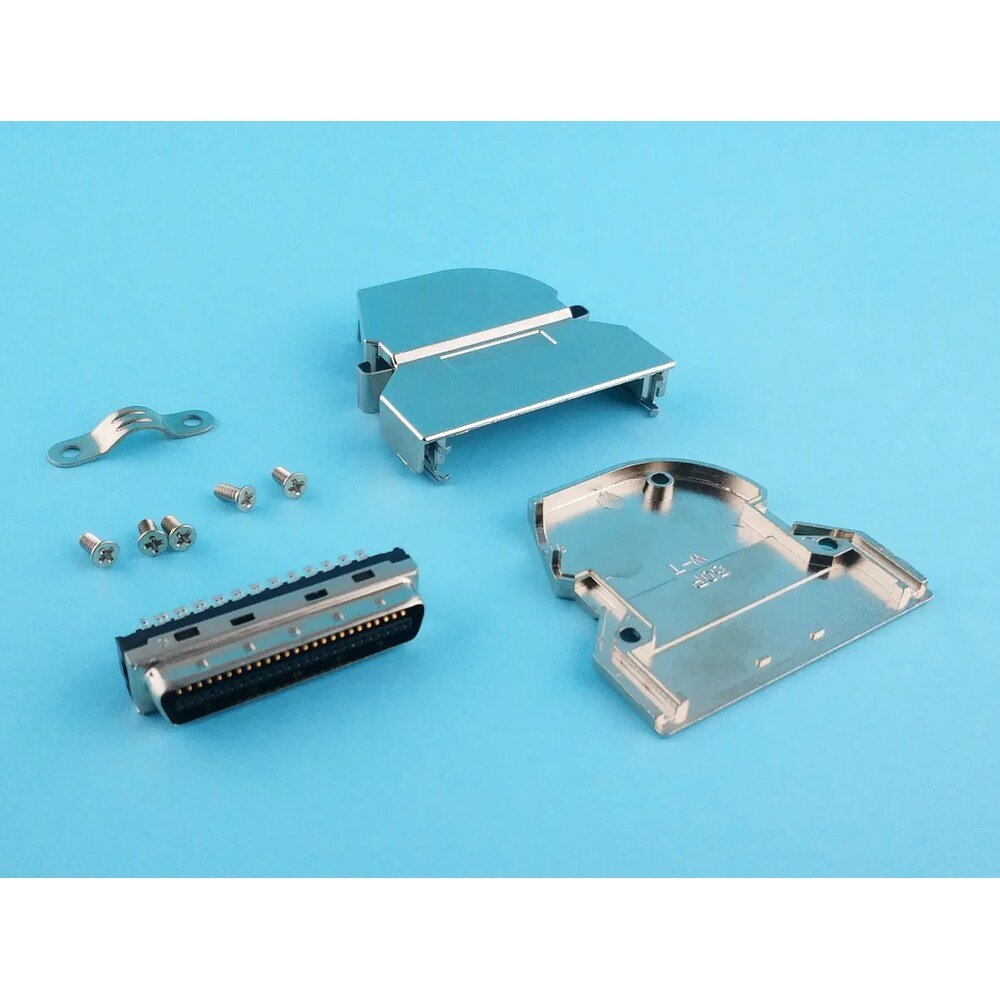 MR-C0502 Series - 1.27mm SCSI-II Centronic Solder (Metal Hood)