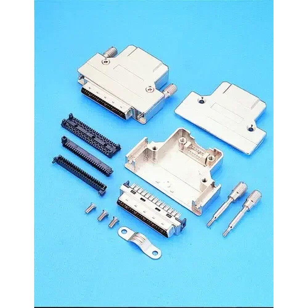 MR-C0513 Series - 1.27mm SCSI-II D-SUB IDC (Metal Hood)