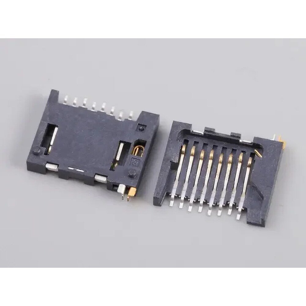 MR-C0631 Series - Micro SD Card (T-FLASH) Connector Manual Type