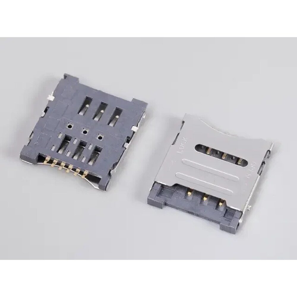 MR-C0636 Series - Micro SIM Card Connector Hinged Type
