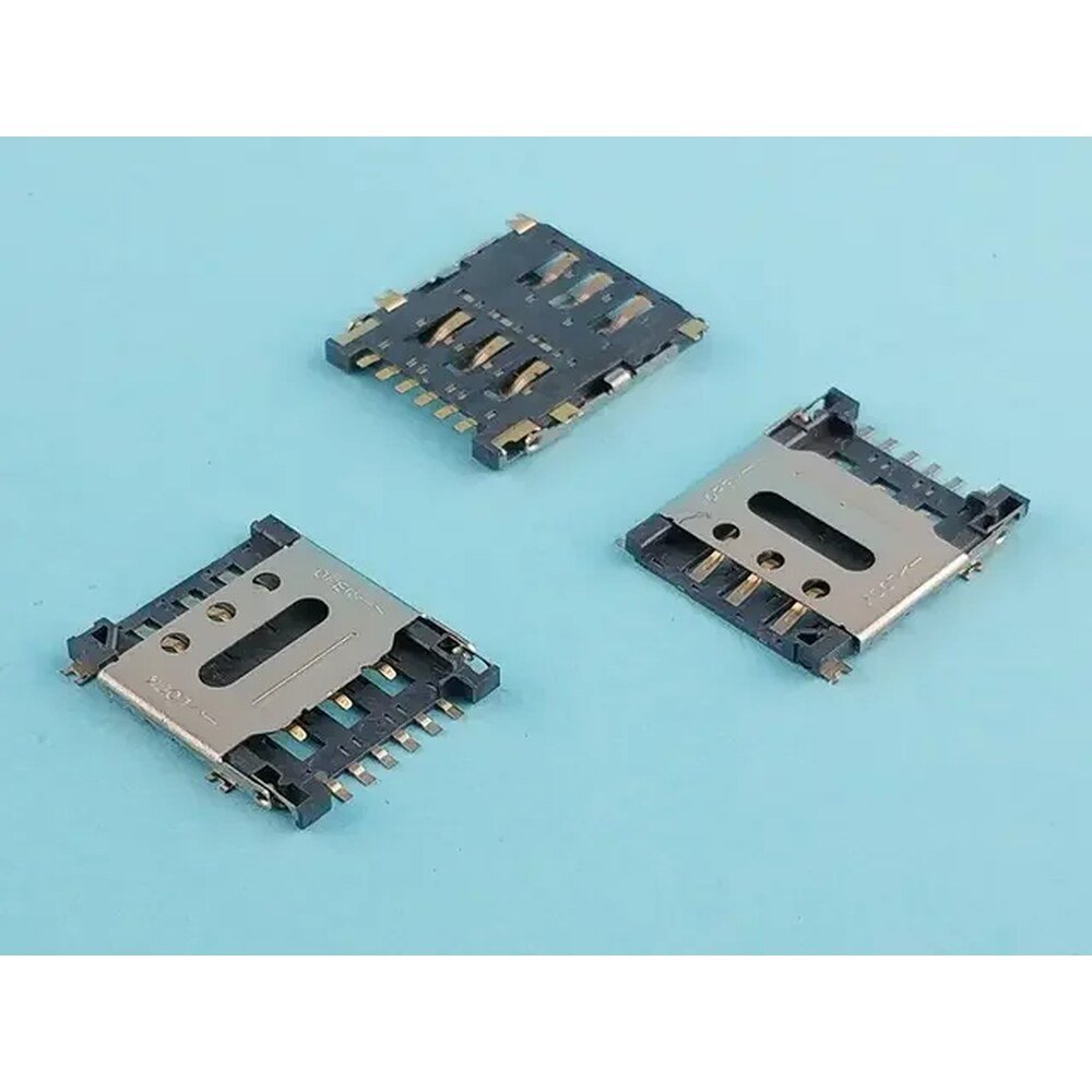 MR-C0655 Series - Nano SIM Card Connector Hinged Cover H=1.5mm