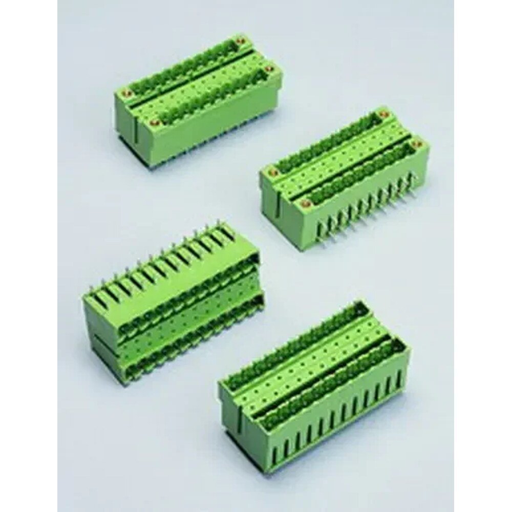 MR-C0919 Series - 5.08mm Headers For Plugger Terminal Block Double-Decked Type H=28.4mm