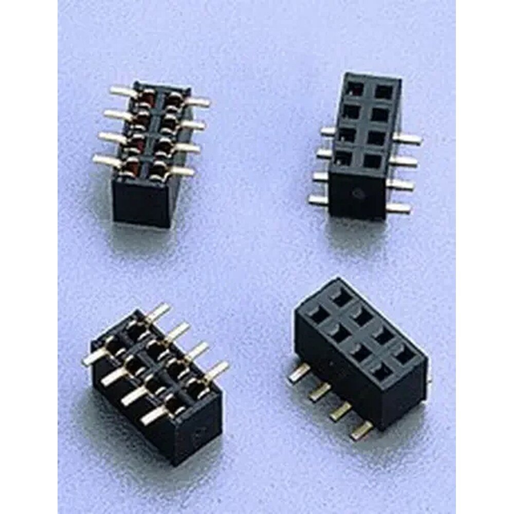 MR-C6802 Series - 2.0mm Female Header SMT Type H=4.0/4.2/4.3/4.5mm