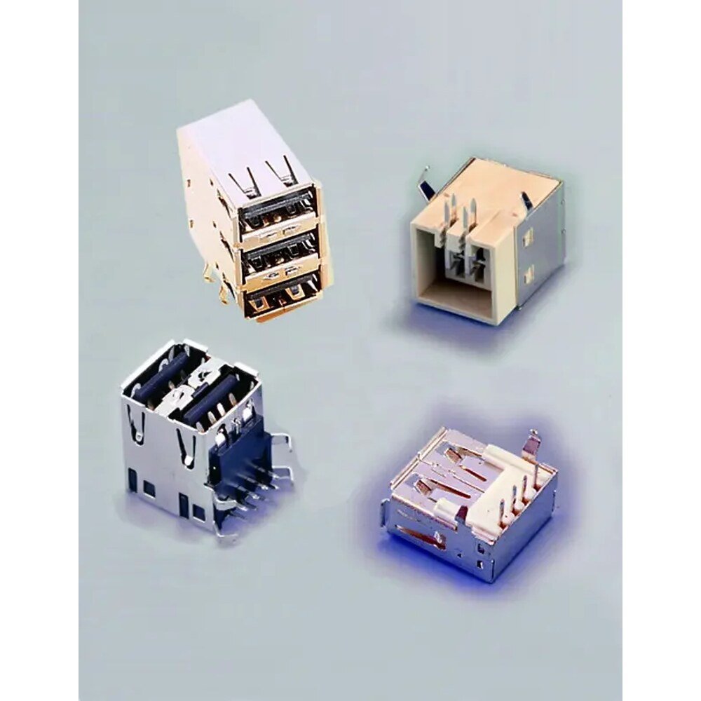MR-C8317 Series - USB Connector (Nickel Shell)
