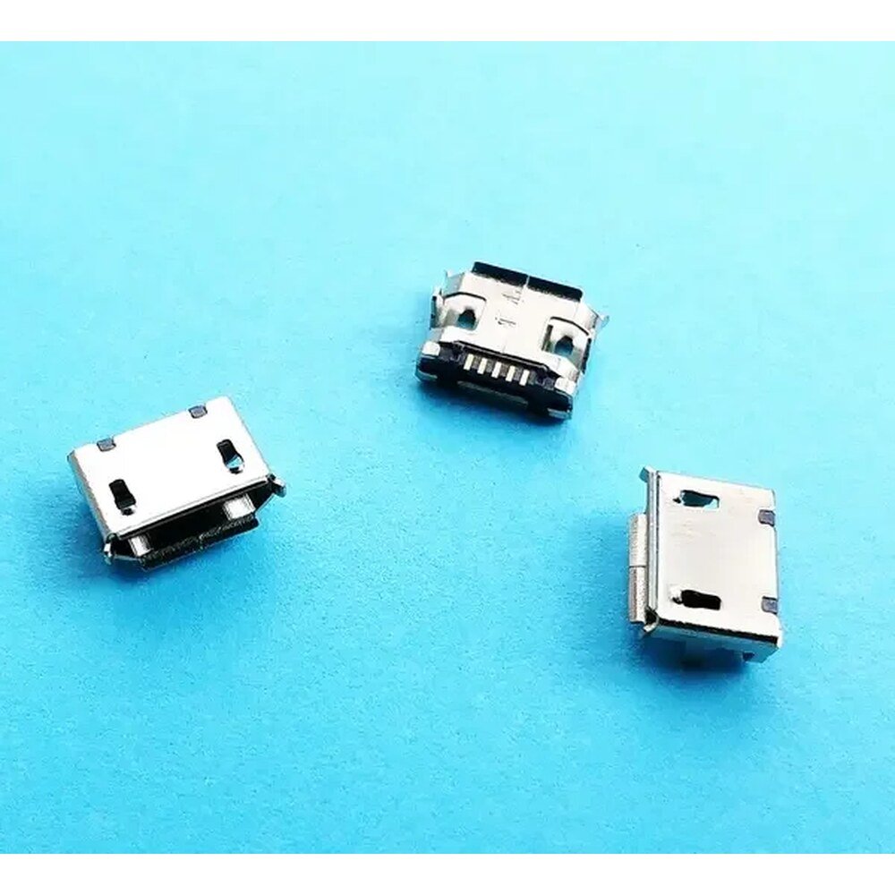 MR-C8375 Series - Micro USB P.C.B Connector Horizontal SMT Type