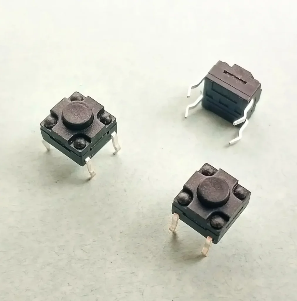 MR-C8724 Series - Tact Switch Washable Type Through Hole Type 6.0X6.0mm