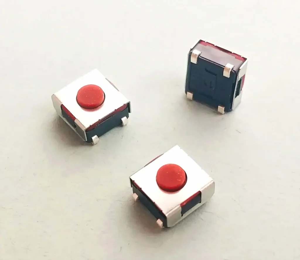 MR-C8729 Series - Tact Switch Washable Type SMT Bend Type 6.2X6.3mm