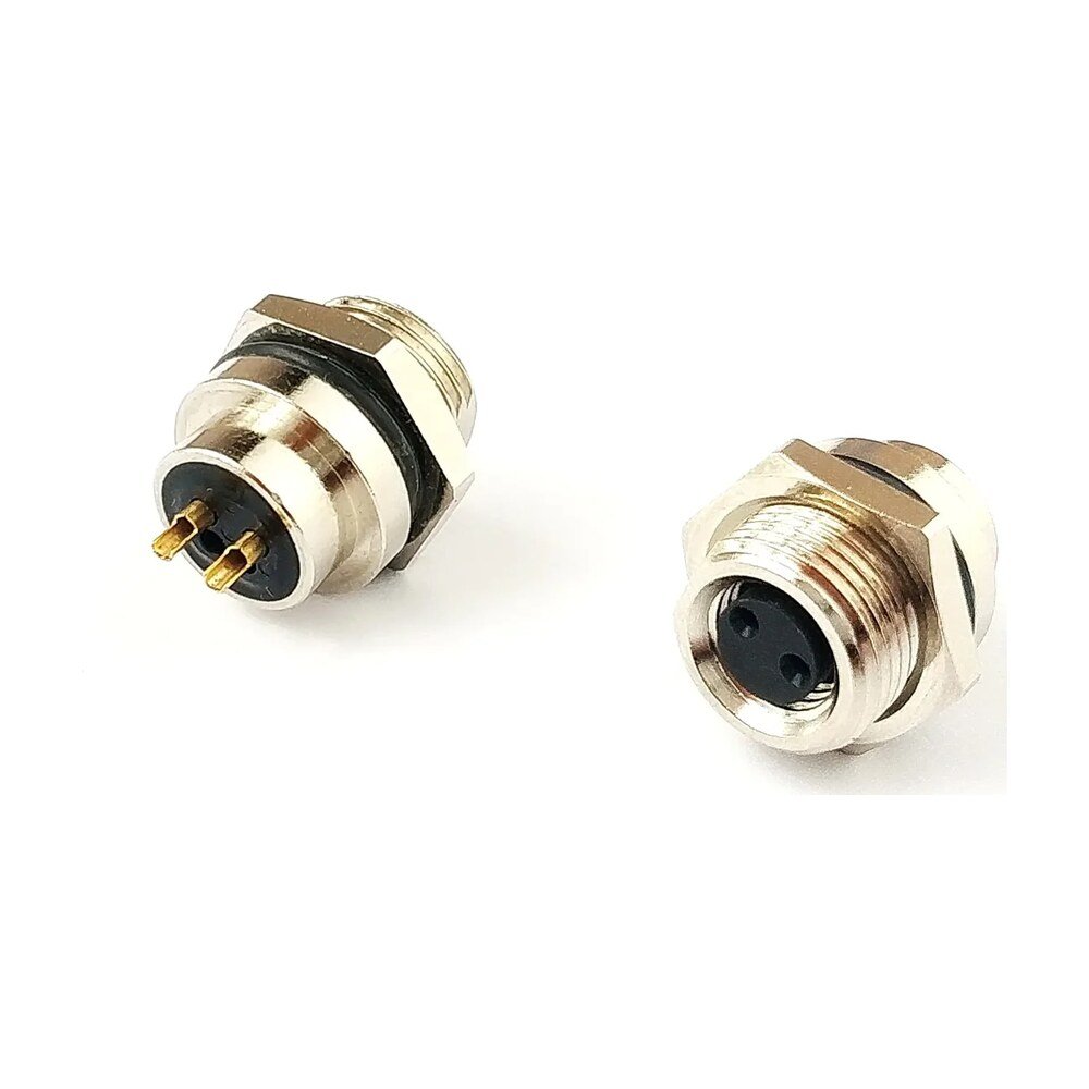 MR-C9324 Series - Waterproof Connector M8 Solder Type C9324 series