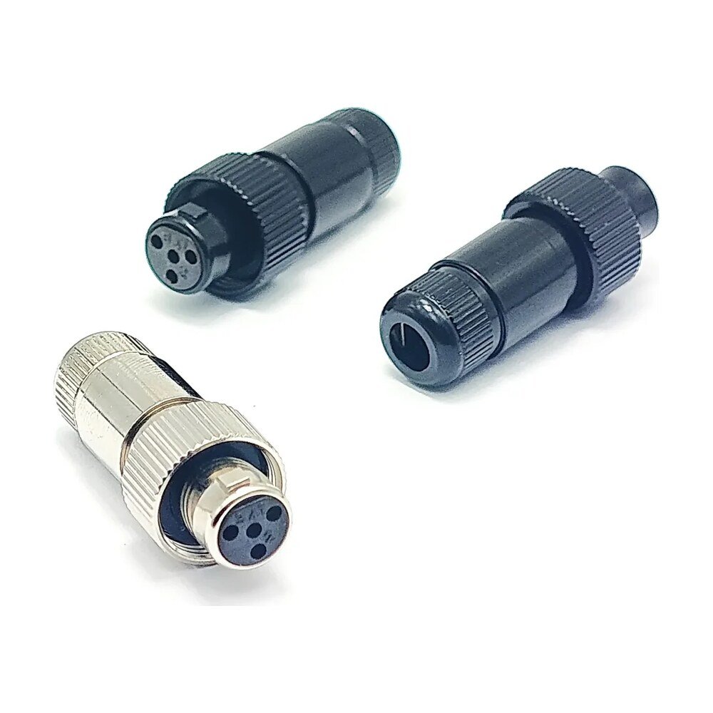 MR-C9458 Series - Mini XLR Connector Solder Type Waterproof