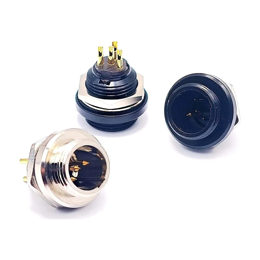 MR-C9458 Series - Mini XLR Connector Solder Type Waterproof