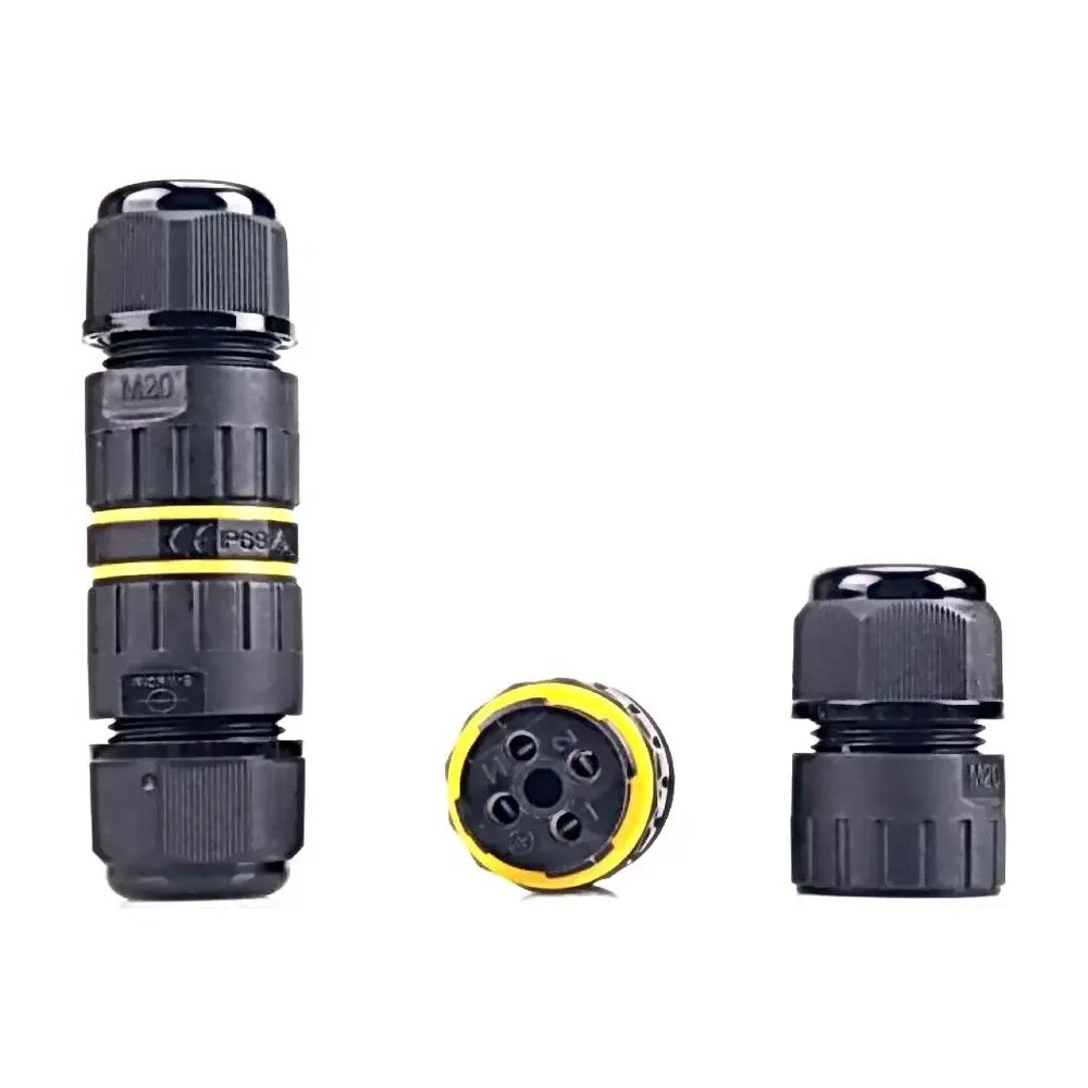 MR-C9999 Series - M20 IP68 Screw-Locking Waterproof Connector